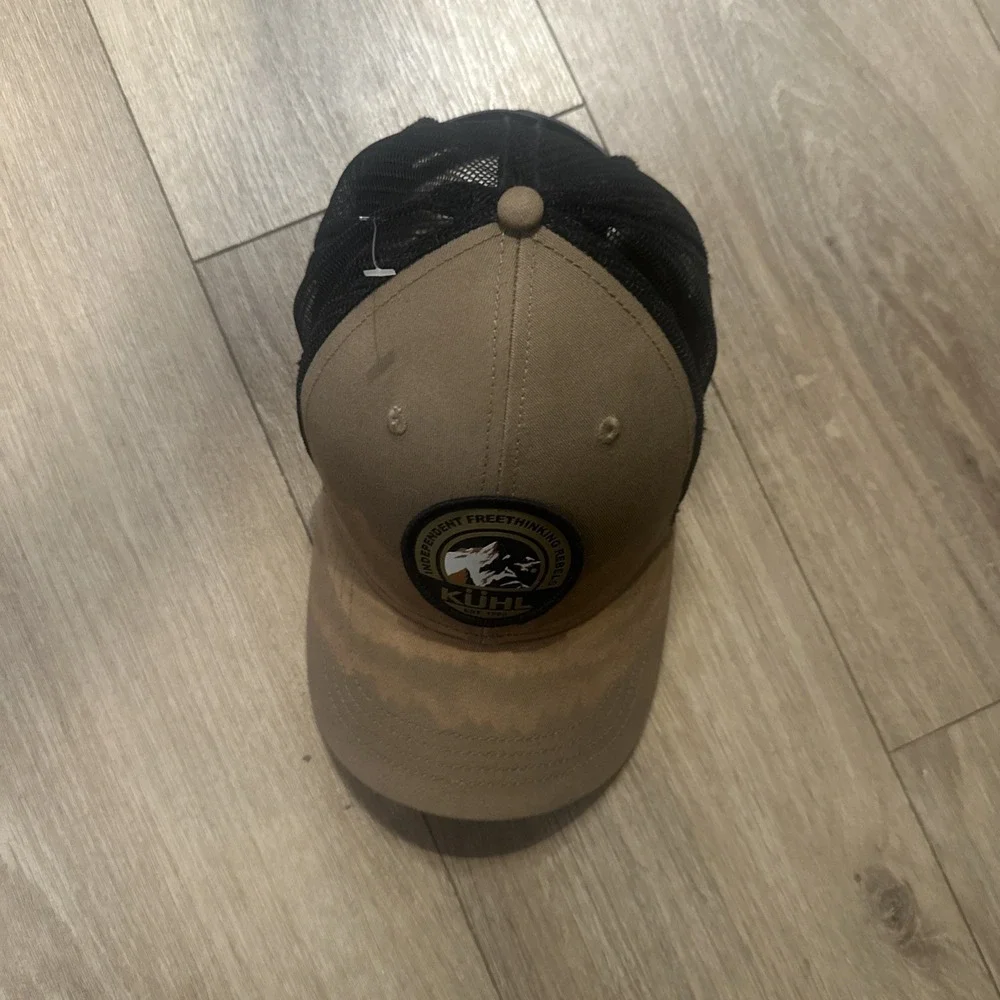 Independent Freethinking Rebels Kuhl Trucker Hat Brown OS Adjustable Mesh Back‎